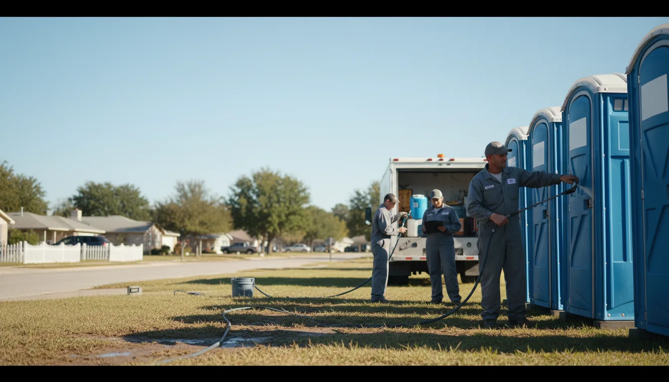 Long-Term Portable Toilet Rental in Elberton, GA near me